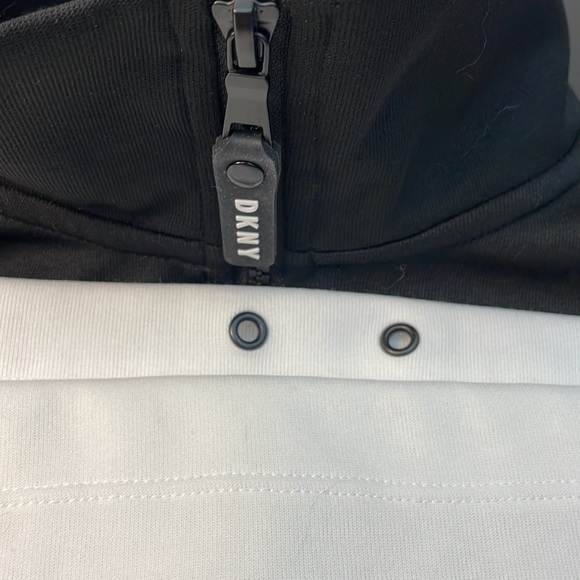 DKNY Sport Womens XXL Colorblock Half-zip Athleisure Long Sleeve Pullover - Picture 7 of 11